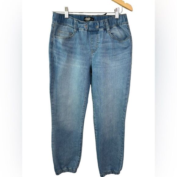 Rewash Pull On Denim Jogger Size S Barrell Style Jean - Picture 1 of 12